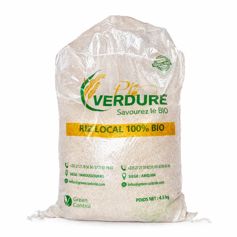 Riz local Verdure - 4.5kg Riz local Verdure - 4.5kg
