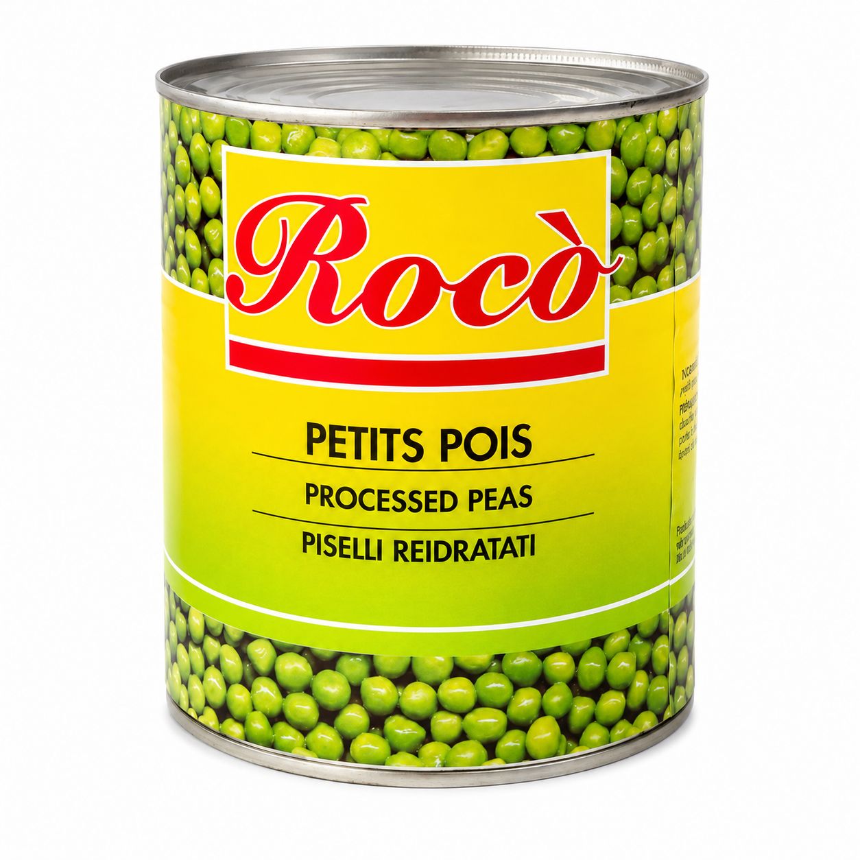 Petits pois Rocco - 800g Petits pois Rocco - 800g