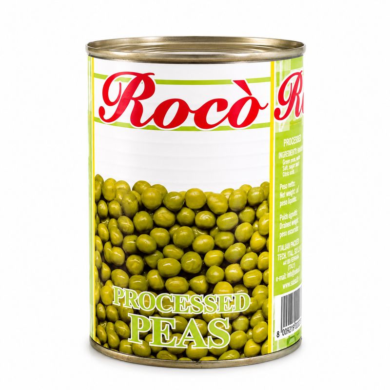 Petits pois Rocco - 400g Petits pois Rocco - 400g