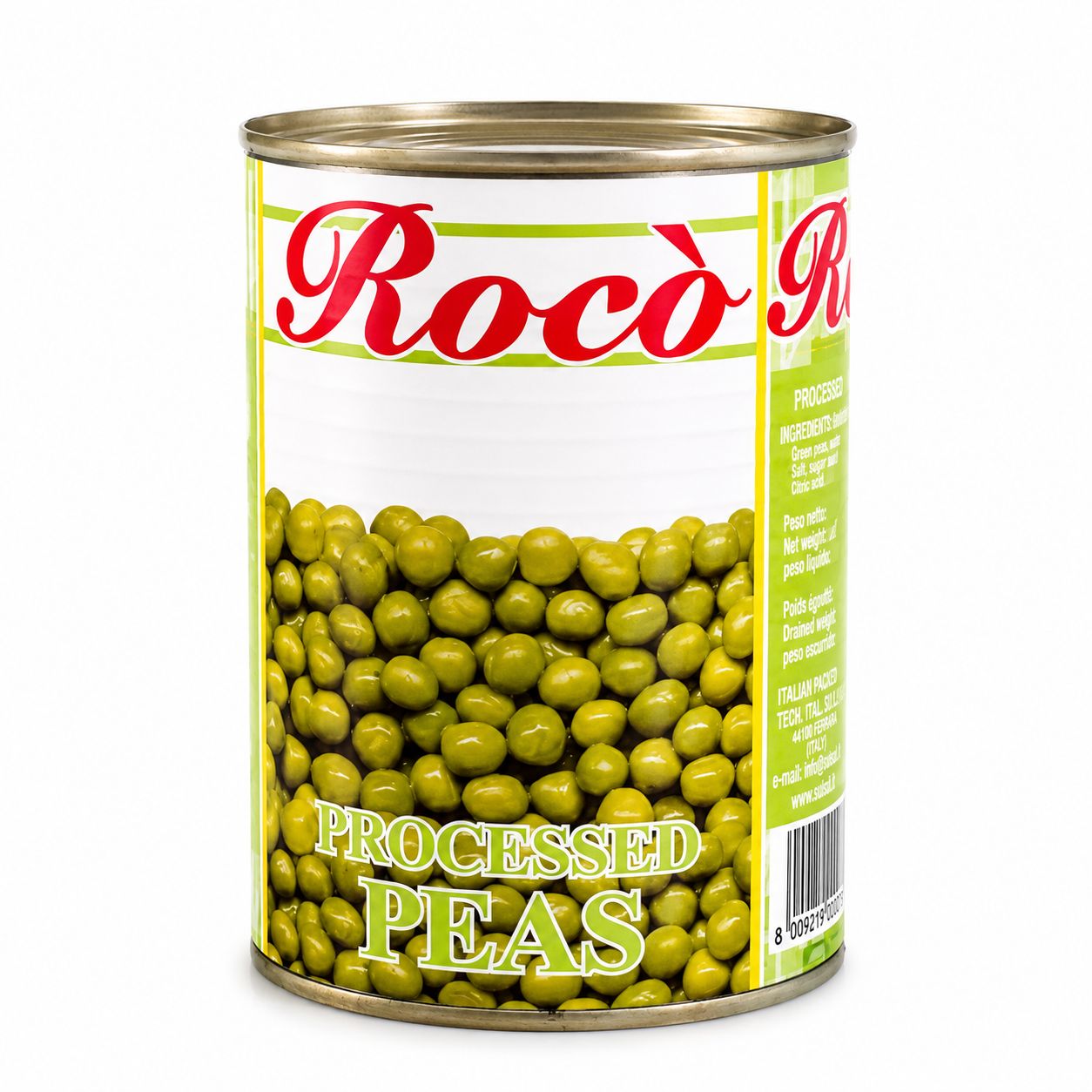 Petits pois Rocco - 400g Petits pois Rocco - 400g