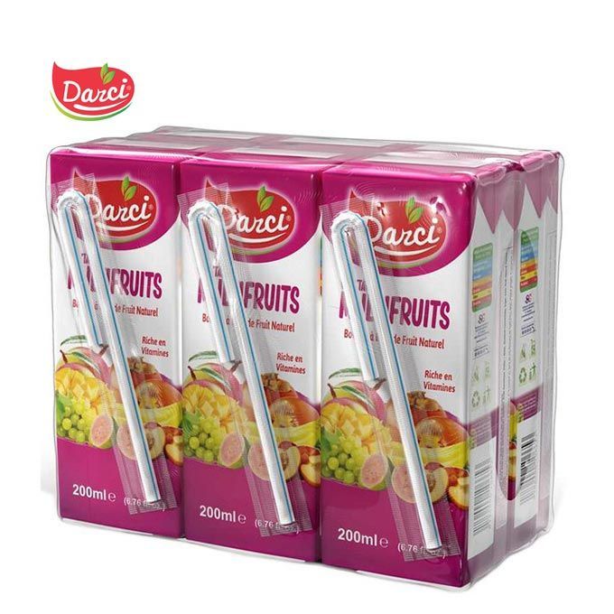 Jus multifruit Darci - Pack de 6 de 200ML