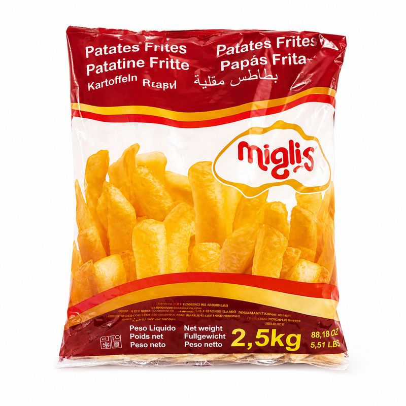 Pomme de terre surgélé Frite - 2.5kg Pomme de terre surgélé Frite - 2.5kg