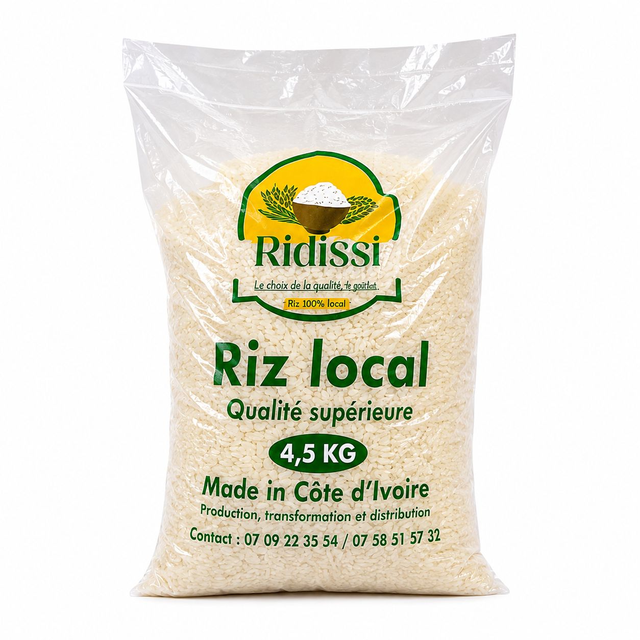 Riz Local Ridissi - 4.5kg Riz Local Ridissi - 4.5kg
