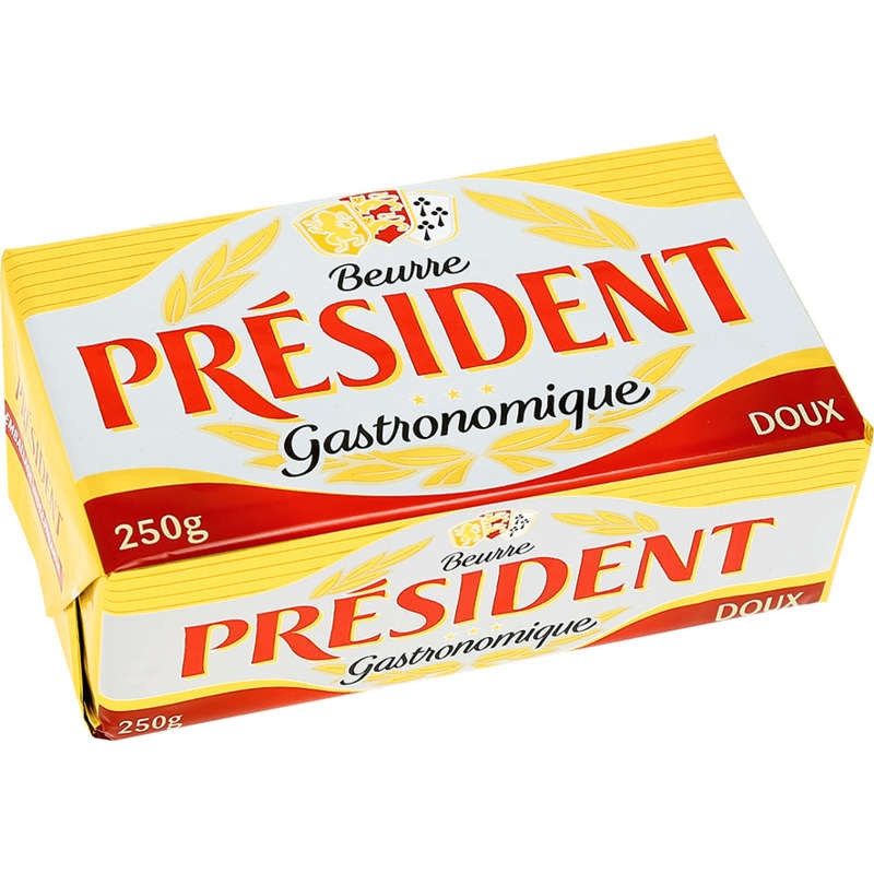 Beurre président doux - 200g