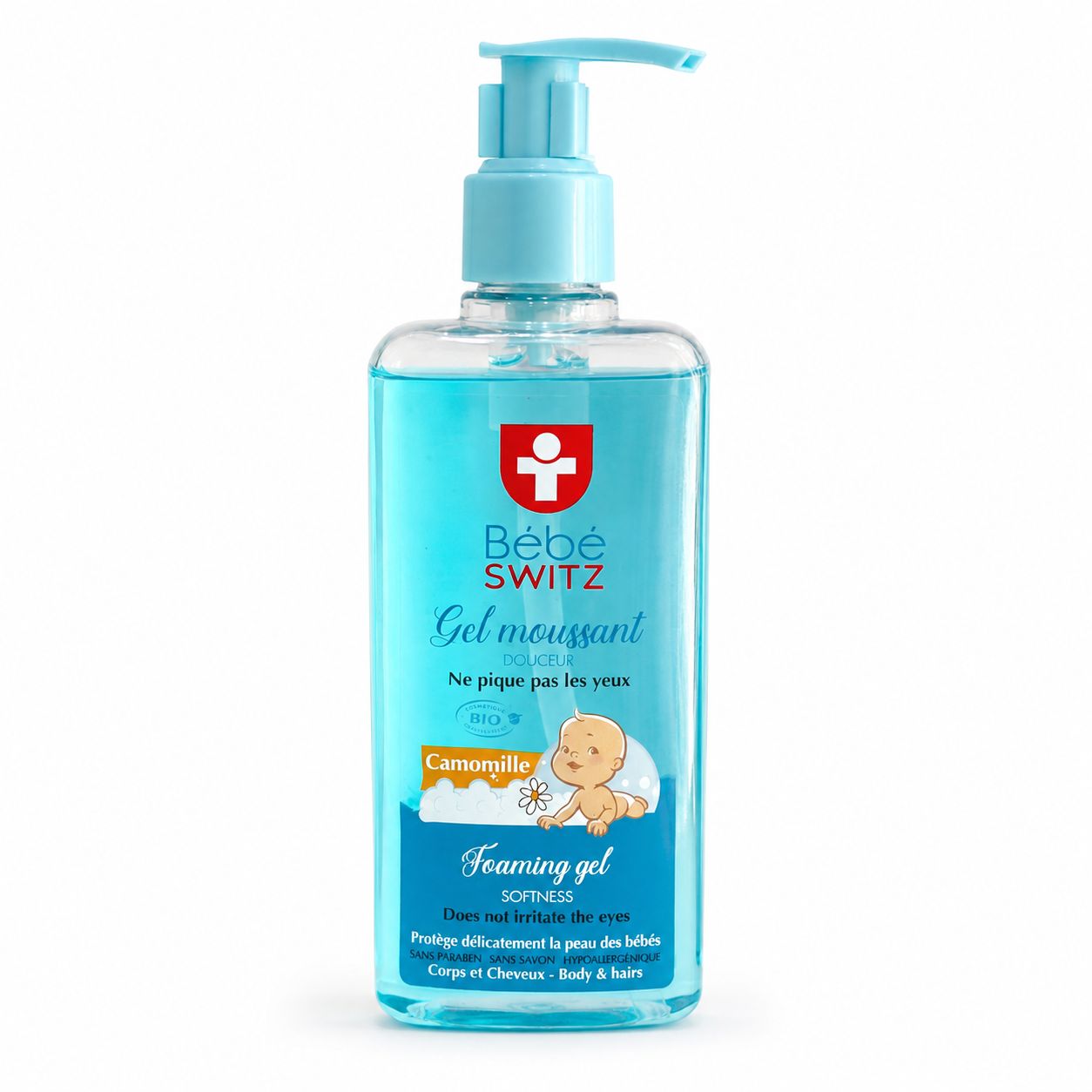 Bébé SWITZ - Gel moussant douceur - 200ml