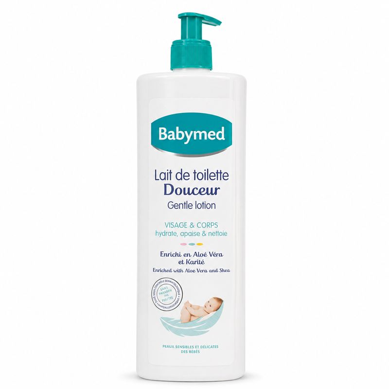 Babymed - Lait de toilette douceur - 800ml