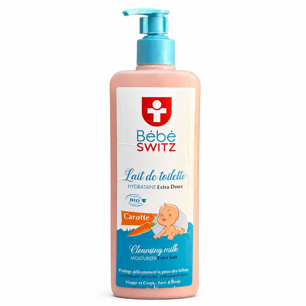 Bébé SWITZ - Lait de toilette - 400ml