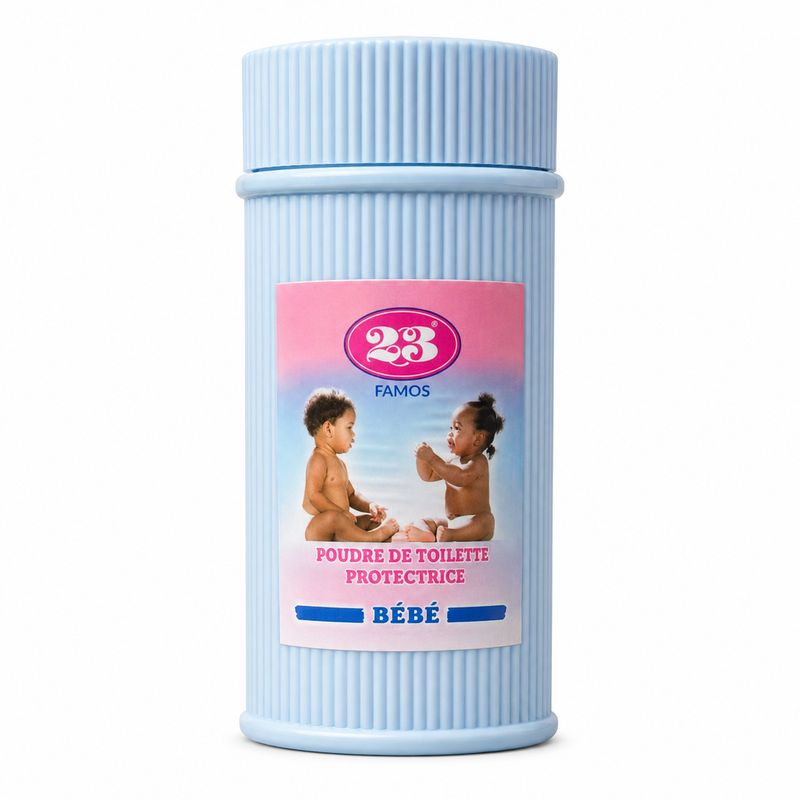 23 Famos - Poudre de toilette bébé - 250g