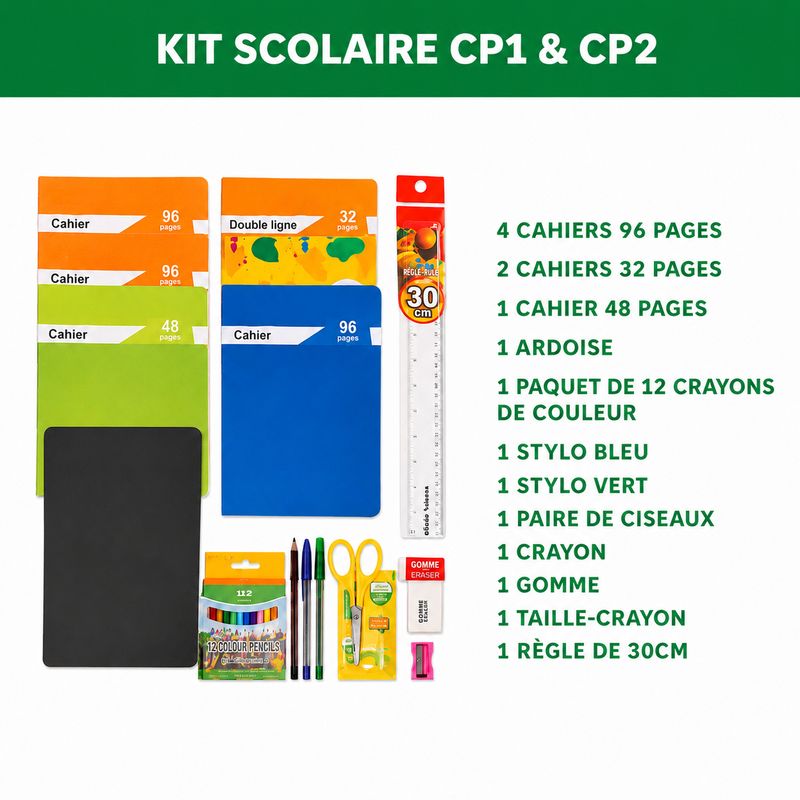 Kit Scolaire CP1 &amp; CP2
