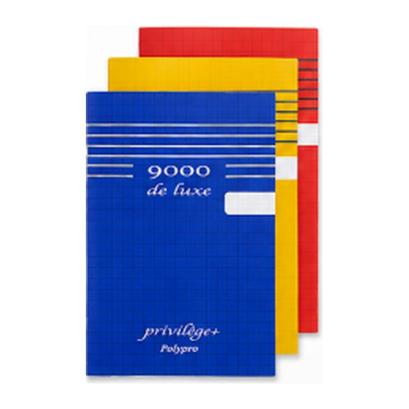 Cahier 17X22 Polypro -Vendu à l'unité - 192 pages Caligraphe