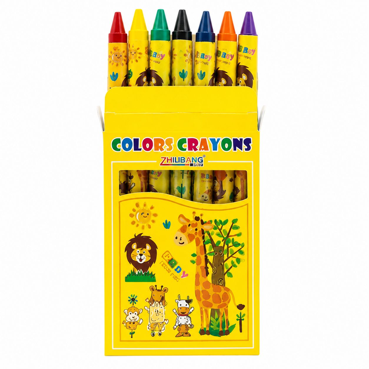 Crayons de Couleurs Pastel - Le paquet de 12 Crayons de Couleurs Pastel - Le paquet de 12