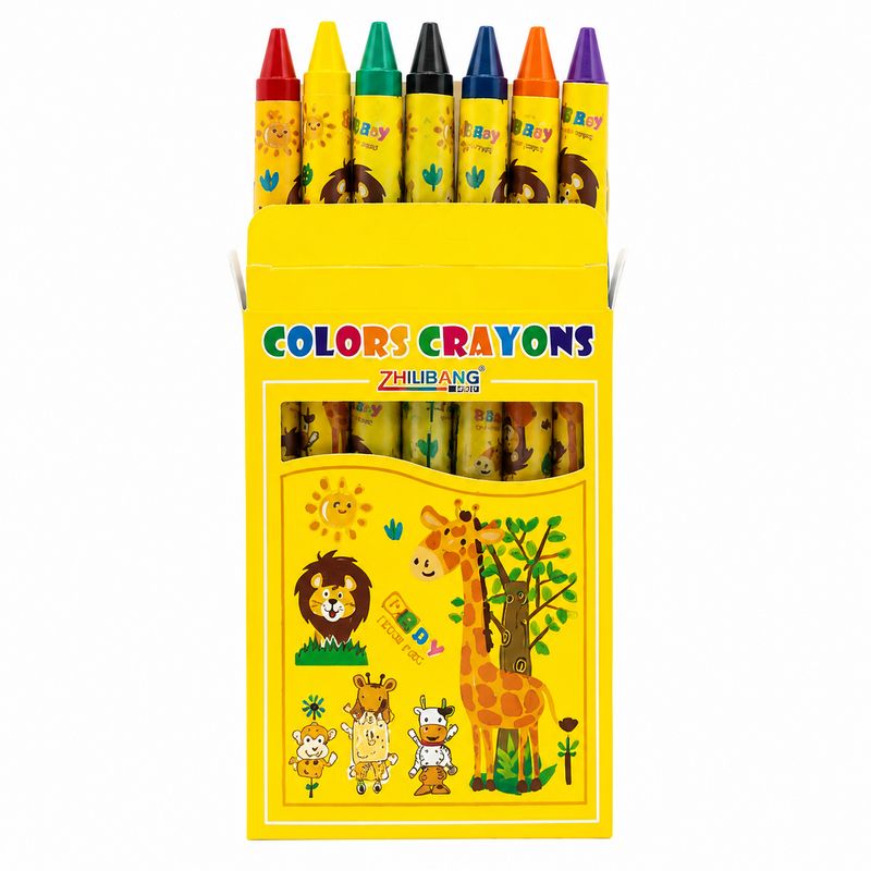 Crayons de Couleurs Pastel - Le paquet de 12