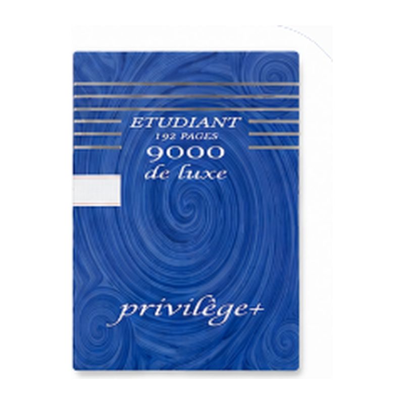 Cahier Etudiant A4 - 192 pages