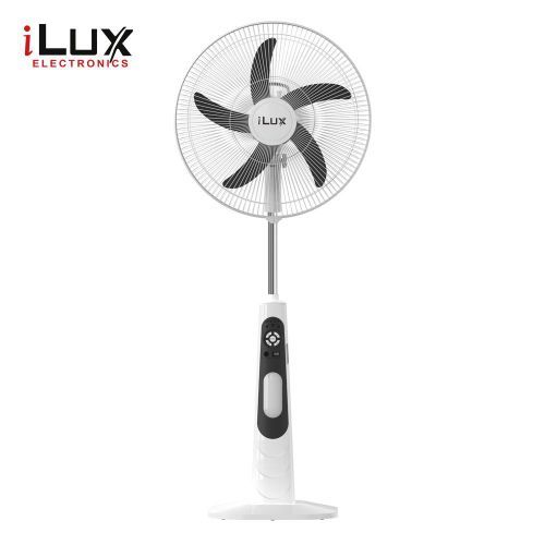 Ventilateur Ilux Rechargeable 18 Pouces Avec Télécommande - 5 Hélices Ventilateur Ilux Rechargeable 18 Pouces Avec Télécommande - 5 Hélices