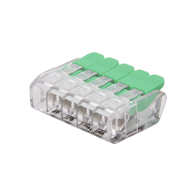 KLEMME | UNIVERSAL | 5 DRÄHTE | 0,2–4,0 mm² | PRO 25 STÜCK