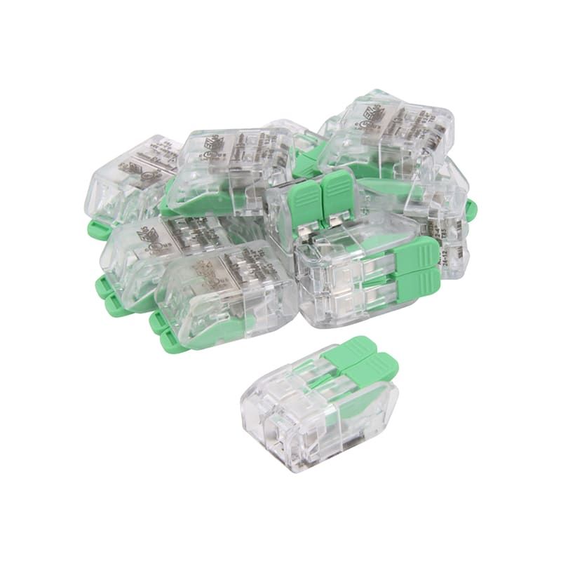 KLEMME | UNIVERSAL | 2 DRÄHTE | 0,2–4,0 mm² | PRO 100 STÜCK