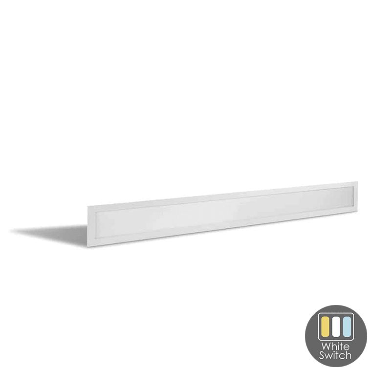 SEITLICH BELEUCHTETES LED-PANEL | 150x12CM | 30W | CCT-SCHALTER