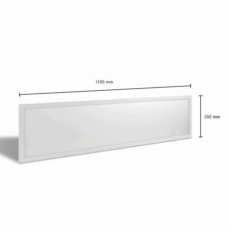 SEITLICH BELEUCHTETES LED-PANEL | PANDIA | 120X30CM | 34W