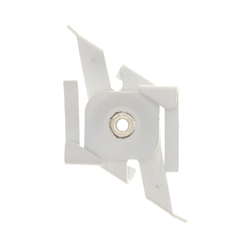 SYSTEM-DECKENCLIP | WEISS | FÜR 3-PHASEN-SCHIENE