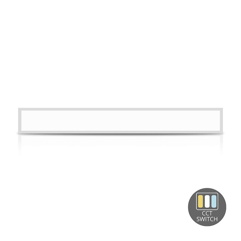 SEITLICH BELEUCHTETES LED-PANEL | DESDE | 120X15CM | 25W | CCT-SCHALTER