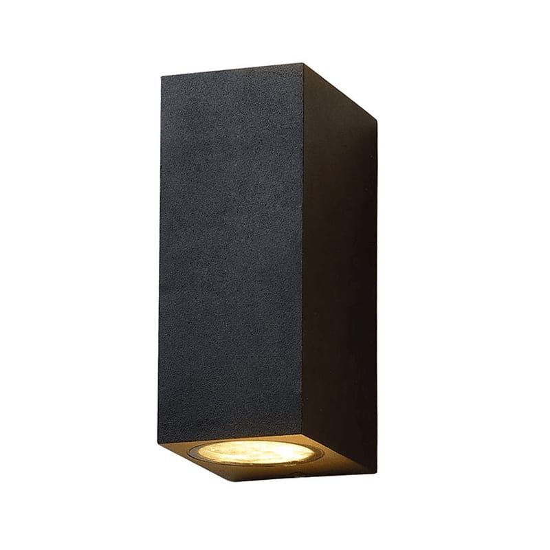 WANDLEUCHTE GALATEA 2xGU10-FASSUNG SCHWARZ