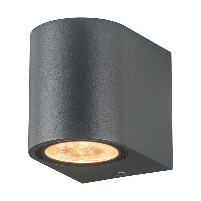 WANDLEUCHTE BEB 1xGU10-FASSUNG GRAU