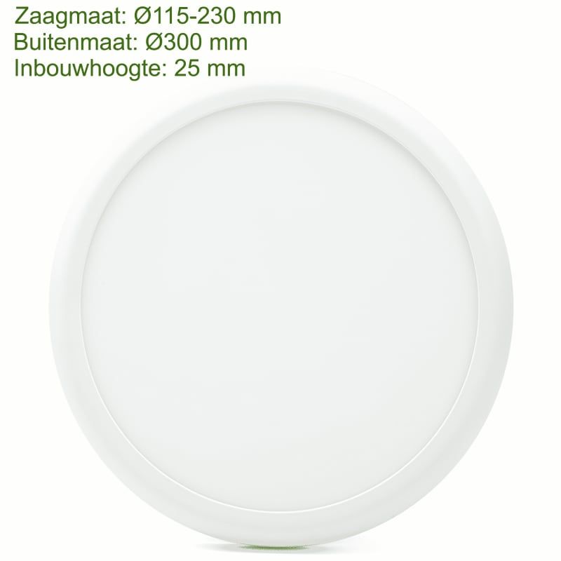 LED-DOWNLIGHT | REGENBOGEN | 18/25W | CCT-SCHALTER