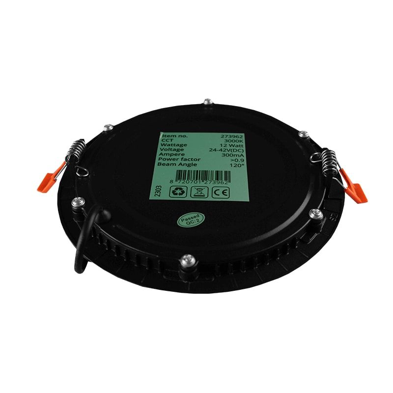 LED-DOWNLIGHT | SCHIRM | SMART | Ø160 | 12W | SCHWARZ