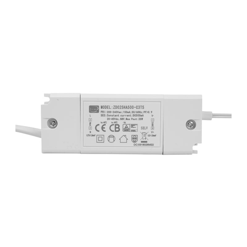 LED DOWNLIGHT | ORTHO | CCT-SWITCH | Ø195 | 18 W | SCHWARZ