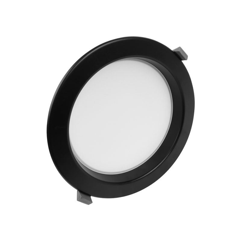 LED DOWNLIGHT | ORTHO | CCT-SWITCH | Ø170 | 13W | SCHWARZ