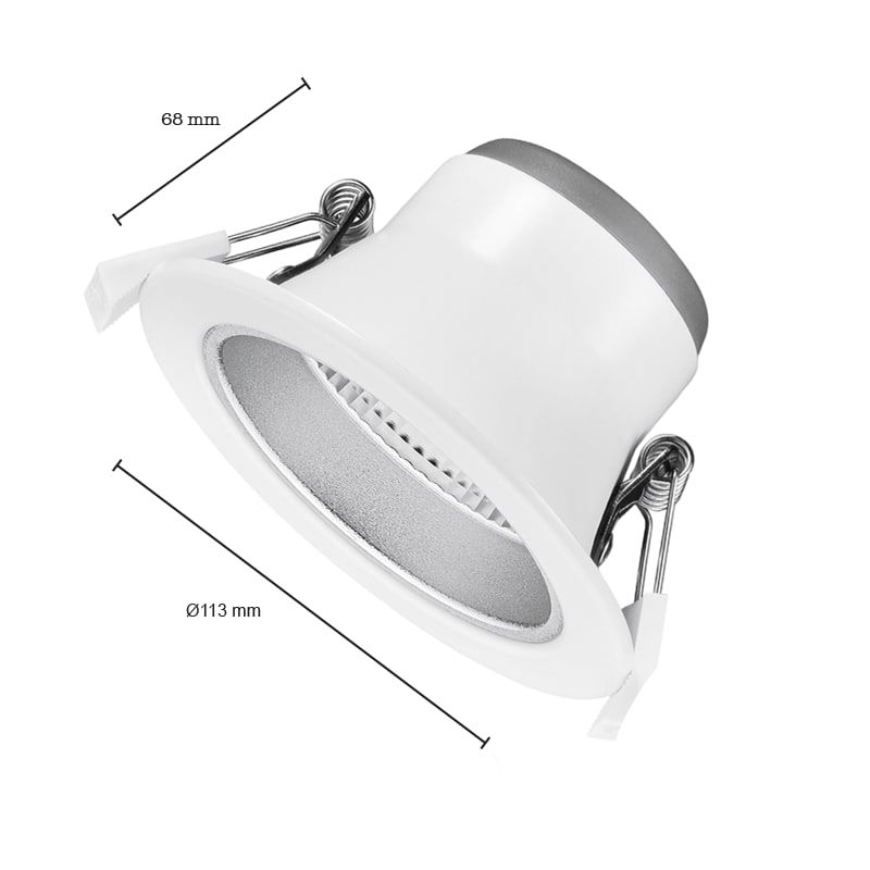 LED-DOWNLIGHT | SIA | CCT-SCHALTER | Ø90 | 9W
