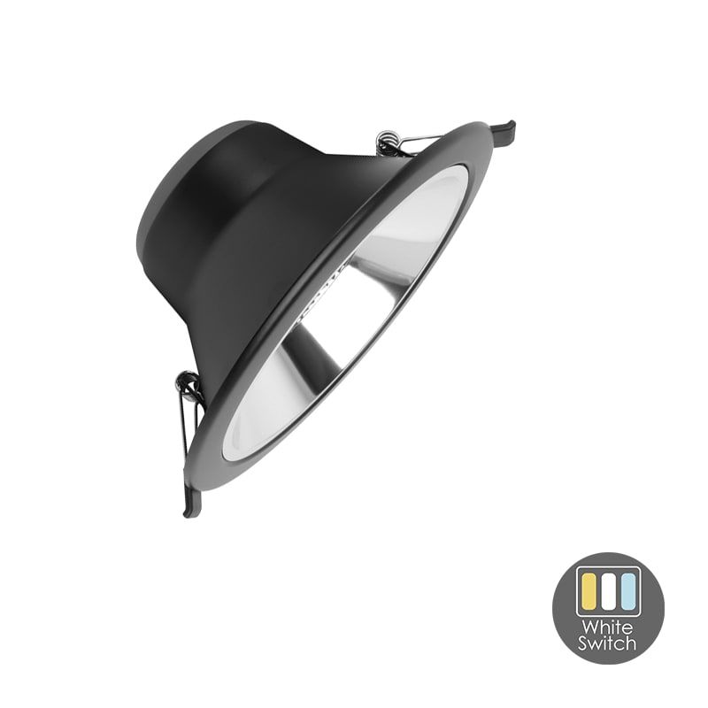LED-DOWNLIGHT | SIA | CCT-SCHALTER | Ø145 | 13W | SCHWARZ