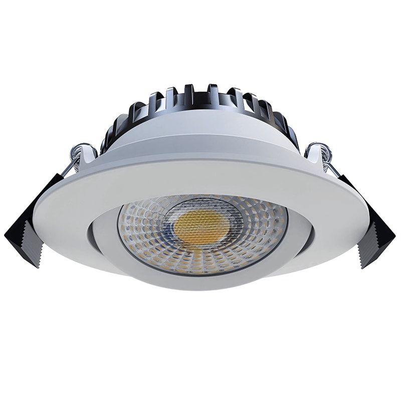 LED-EINBAUSTRAHLER | MIRAN | SLIM-FIT | 6W | DIM | WEISS | CCT-SCHALTER | IP65