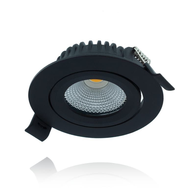 LED-EINBAUSTRAHLER | VARDA | SLIM-FIT | 5W | DIM2WARM | SCHWARZ