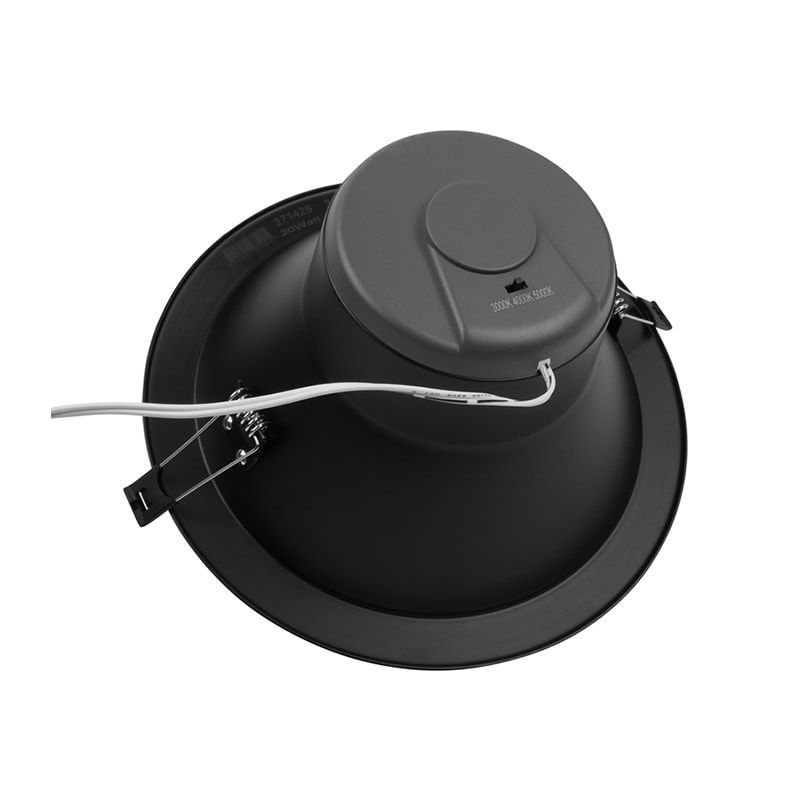LED-DOWNLIGHT | SIA | CCT-SCHALTER | Ø195 | 19W | SCHWARZ