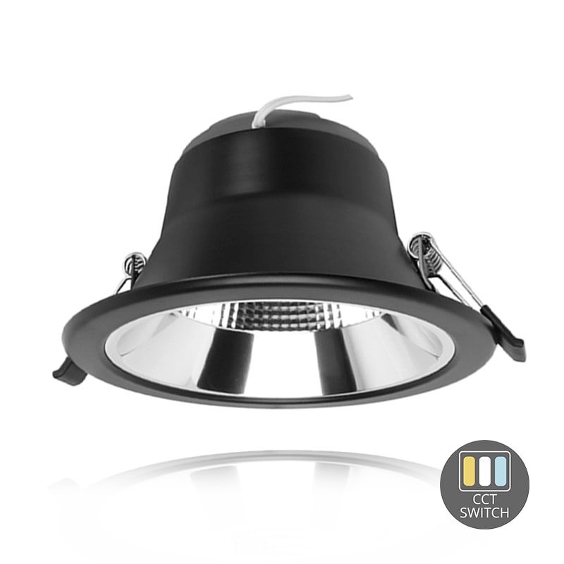 LED-DOWNLIGHT | SIA | CCT-SCHALTER | Ø120 | 12W | SCHWARZ