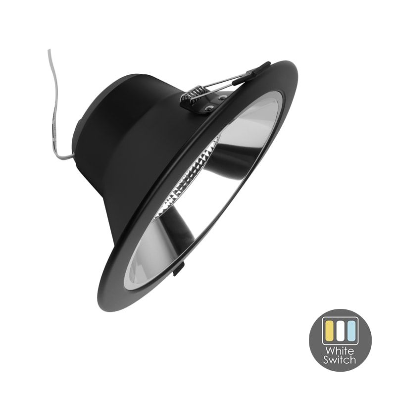 LED-DOWNLIGHT | SIA | CCT-SCHALTER | Ø195 | 19W | SCHWARZ