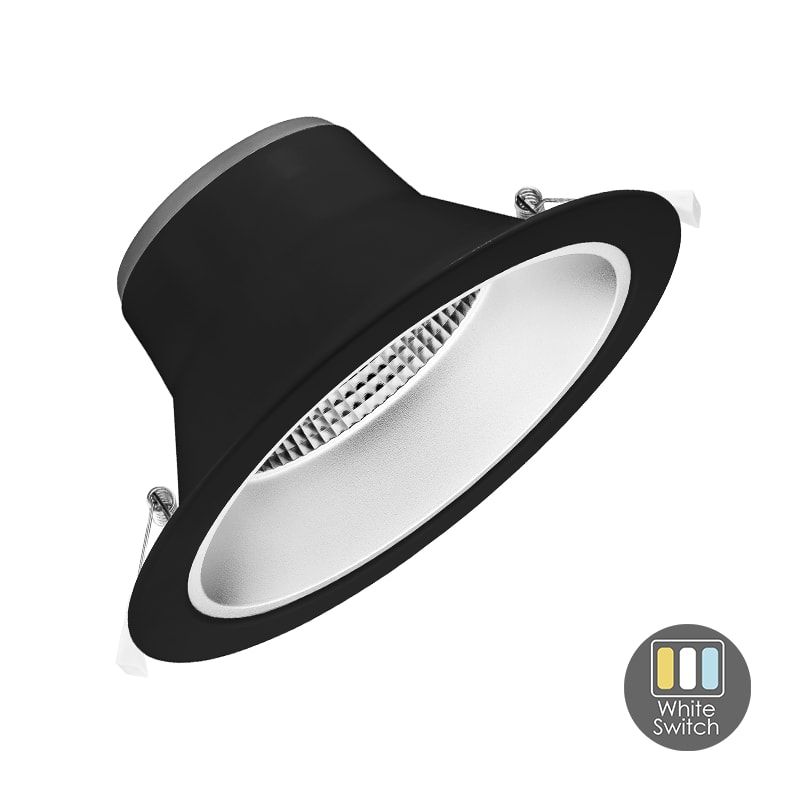 LED-DOWNLIGHT | SIA | CCT-SCHALTER | Ø195 | 19W | SCHWARZ