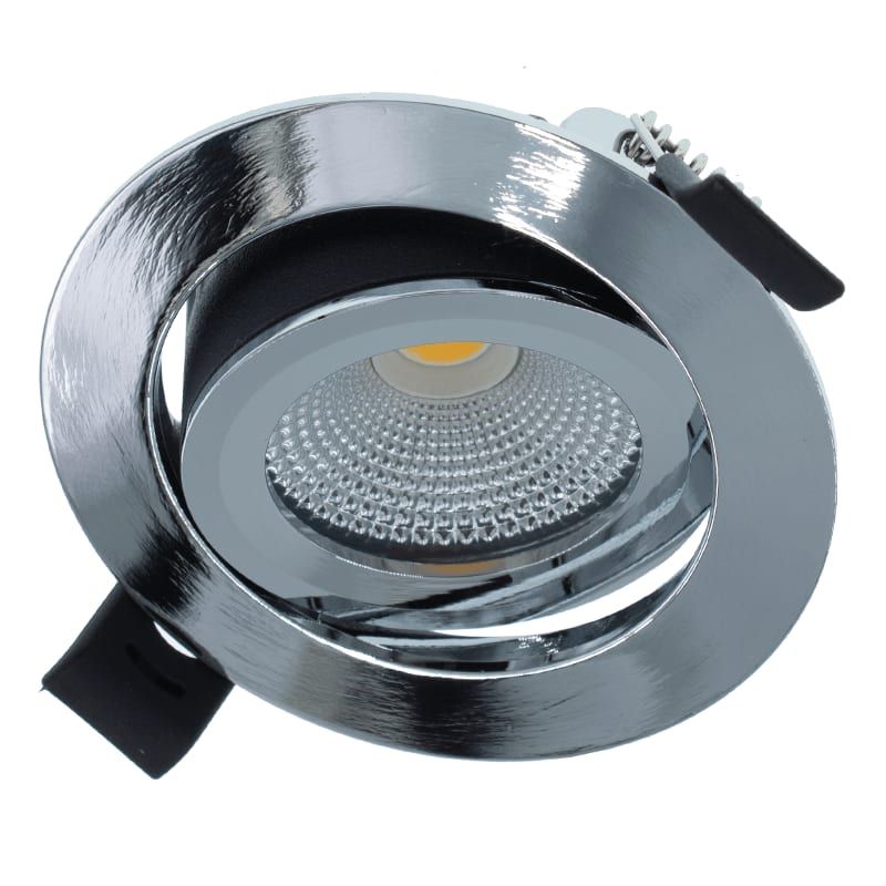 LED-EINBAUSTRAHLER | SLIM-FIT | 5W | DIM | CHROM