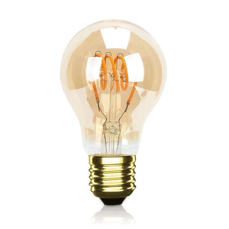 LED-FILAMENT E27 BIRNE DIMMBAR BERNSTEIN 4W 2200K