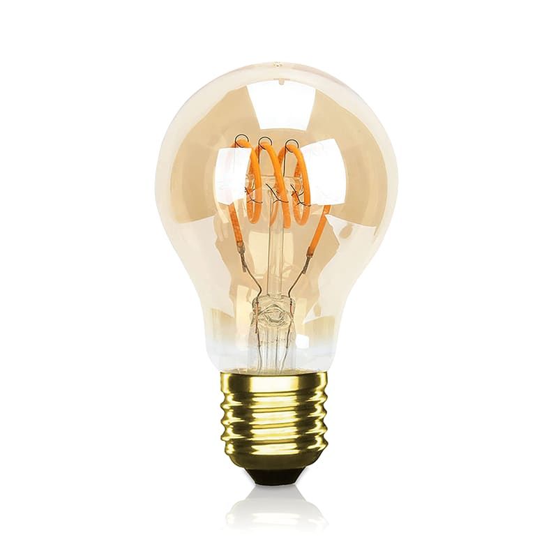 LED-FILAMENT E27 BIRNE DIMMBAR BERNSTEIN 4W 2200K