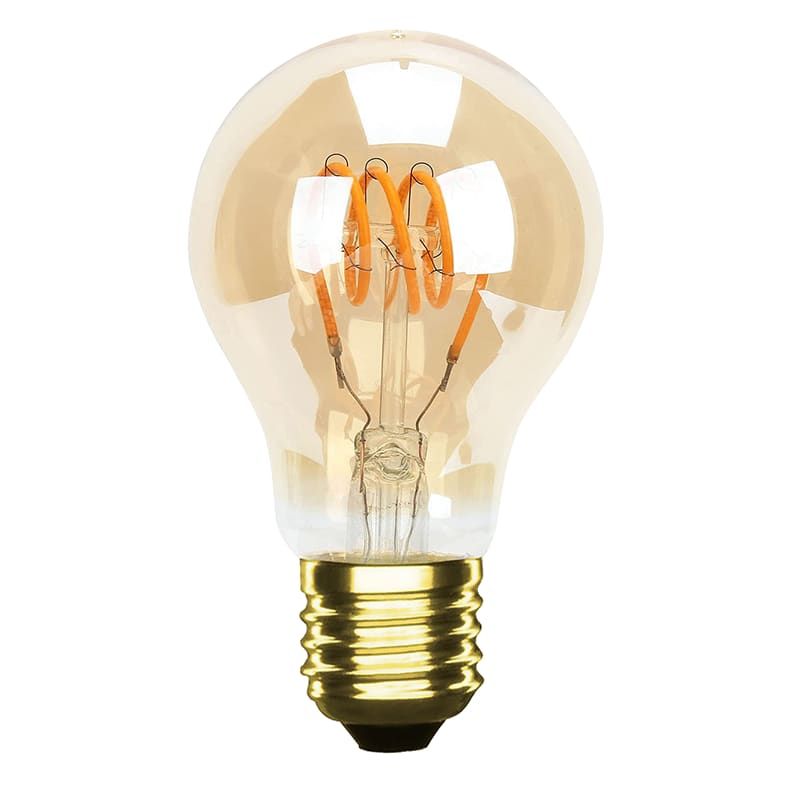 LED-FILAMENT E27 BIRNE DIMMBAR BERNSTEIN 4W 2200K