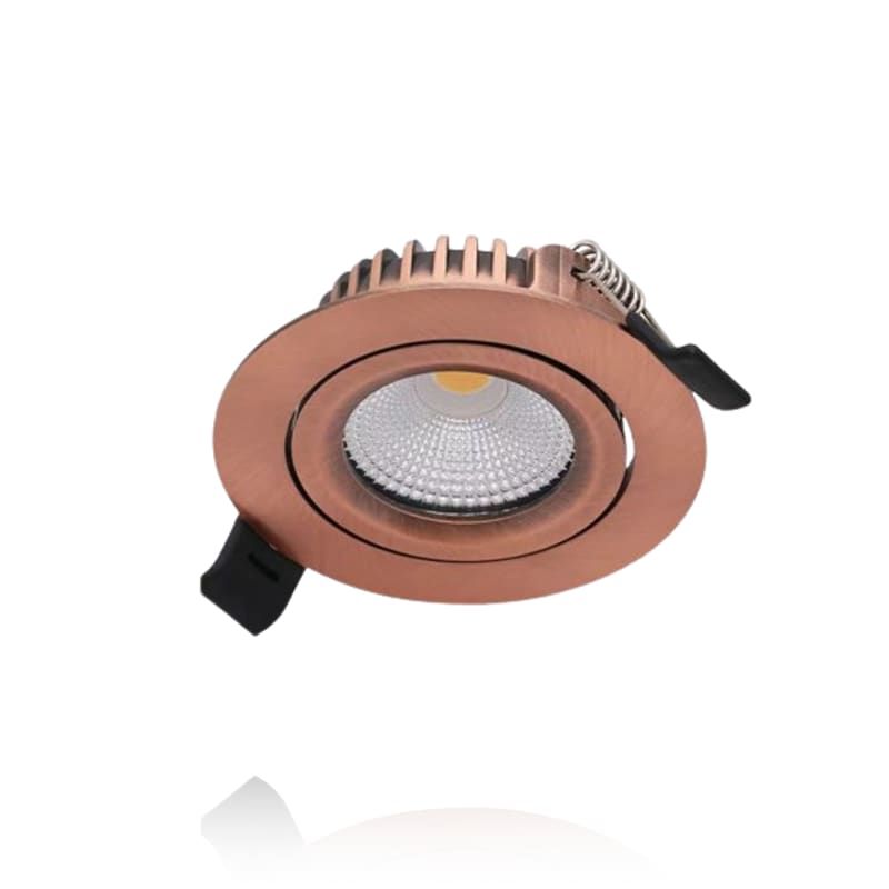 LED-EINBAUSTRAHLER | VARDA | SLIM-FIT | 5W | DIM | KUPFER
