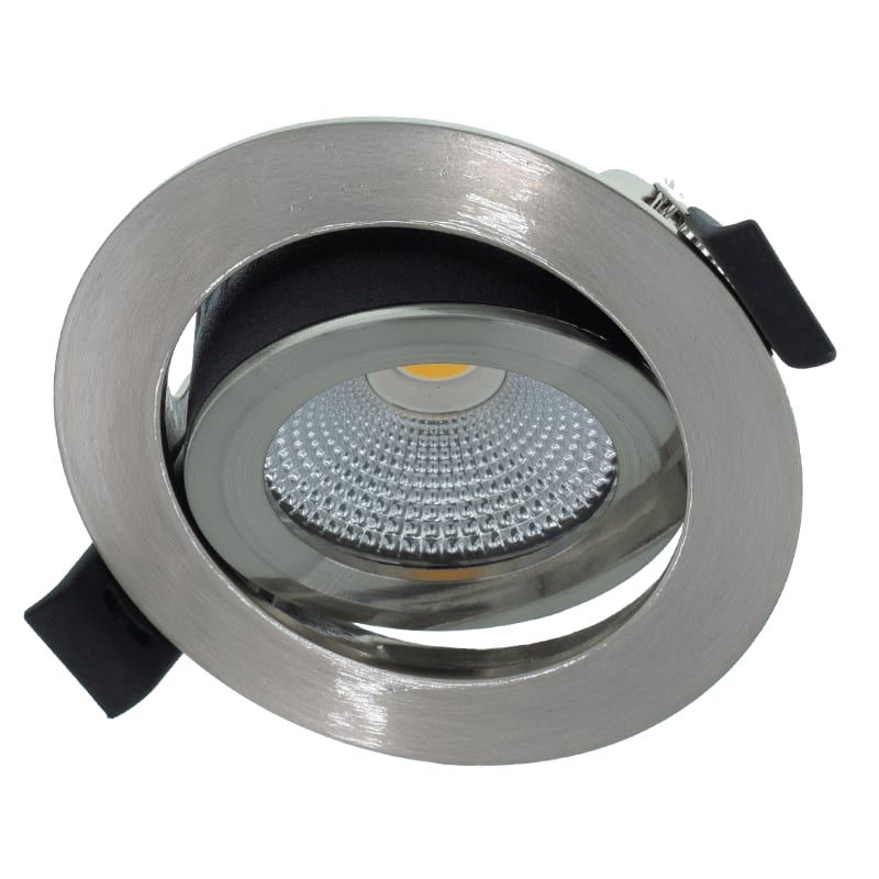LED-EINBAUSTRAHLER | VARDA | SLIM-FIT | 5W | DIM | SILBER