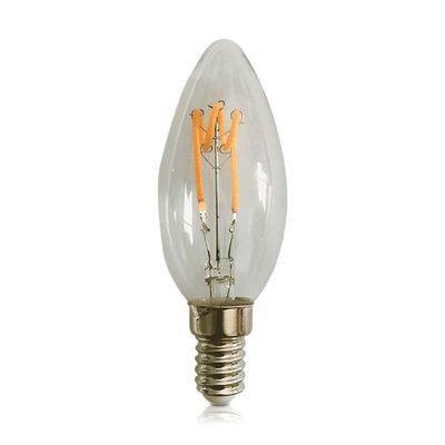 LED-FILAMENT | E14 | LED-KERZENLAMPE | DIMMBAR | KLAR | 1,6 W