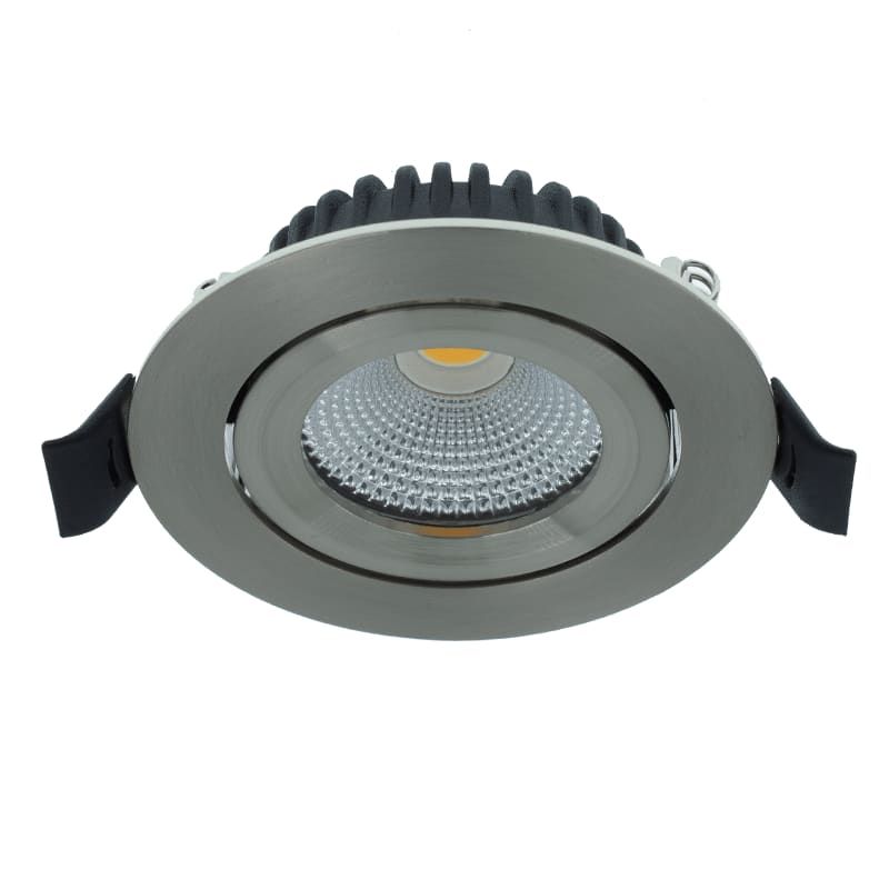 LED-EINBAUSTRAHLER | VARDA | SLIM-FIT | 5W | DIM | SILBER