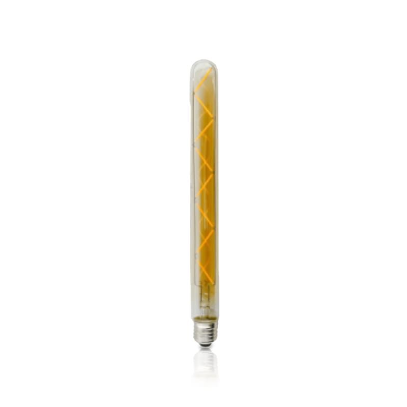 LED-FILAMENT E27-ROHR 300 mm DIMMBAR BERNSTEIN 4 W