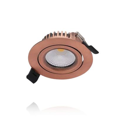 LED-EINBAUSTRAHLER | SLIM-FIT | 5W | DIMMEN | KUPFER