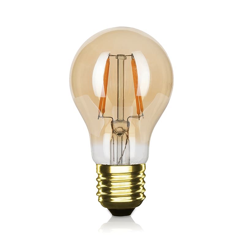 LED-FILAMENT E27 BIRNE DIMMBAR BERNSTEIN 4W 2400K