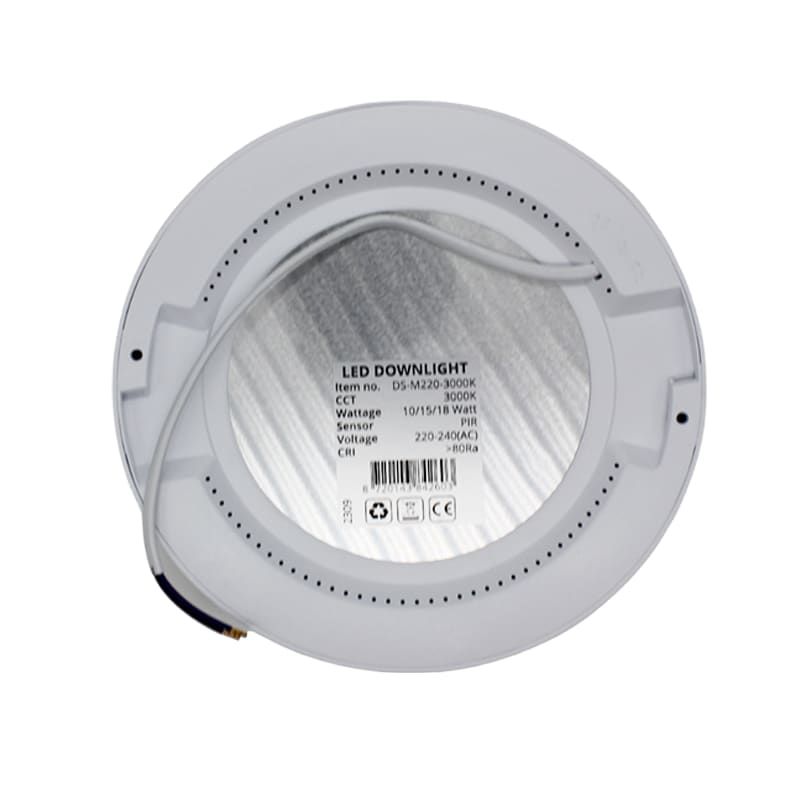 LED-EINBAU- UND AUFPUTZMONTAGE | DOWNLIGHT | OPHELIA | DIM+SENSOR+WATT-SCHALTER